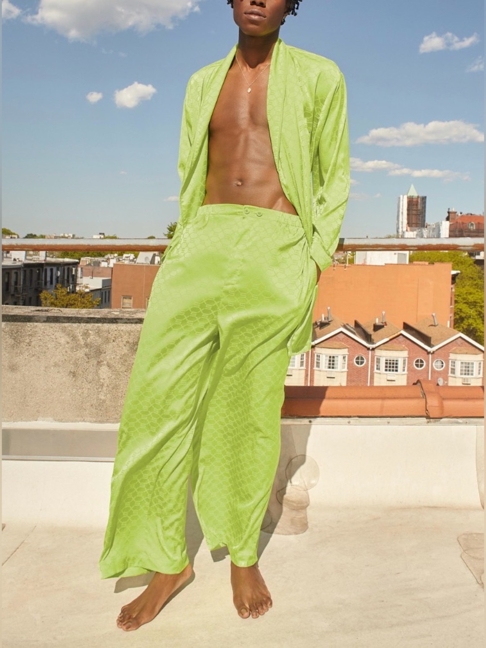 SAVAGE X SATIN PANTS. New with tag COLOR: KELLY GREEN .